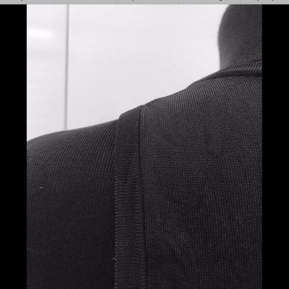 Express Black Bandage Ribbed Sleeveless Top Blouse - Picture 4 of 6